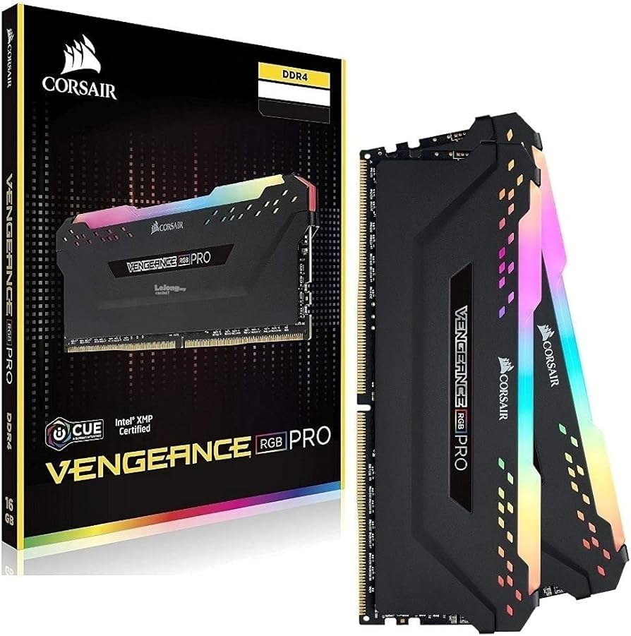 Corsair Vengeance RGB Pro 16GB (2 x 8GB) 288-Pin DRAM DDR4 3000