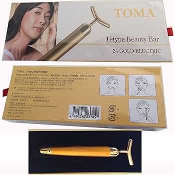 Amazon.co.jp: TOMA 24K金U型電子美容器 ビューティーバー U-type