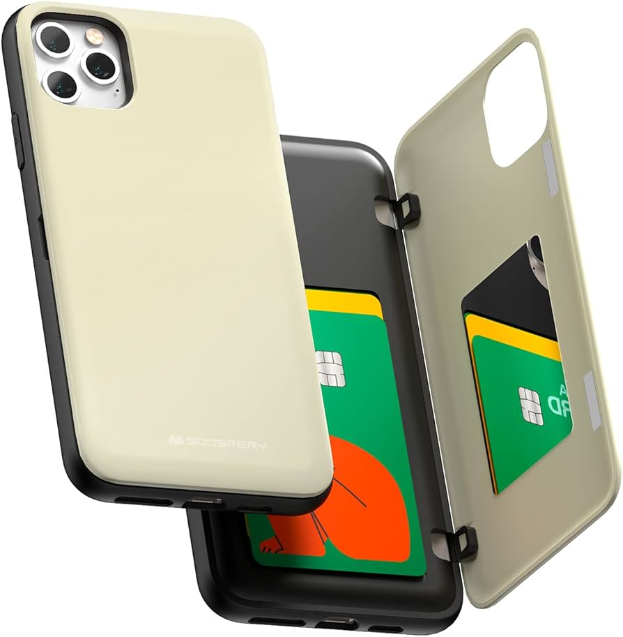 Amazon.co.jp: Goospery iPhone 11 Pro Max ケース 背面 カード 収納
