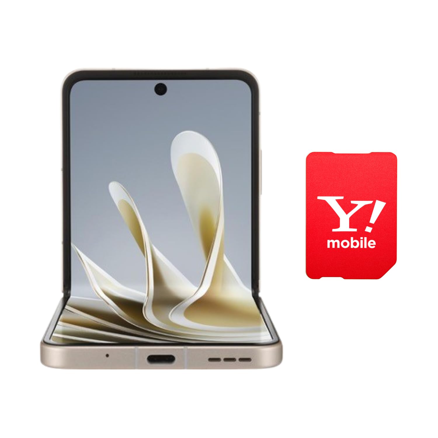 Amazon.co.jp: 【本体一括購入】Y!mobile Libero Flip ゴールド 【MNP