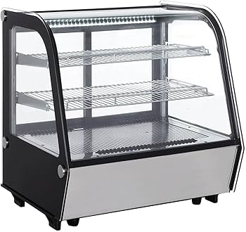 Amazon | Hijiru 卓上冷蔵ショーケース120L【HJR-UTK120】 ケーキ屋や