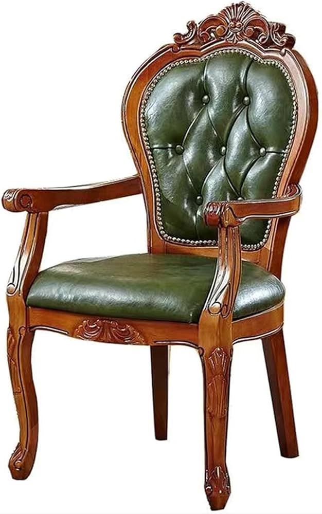Amazon｜家具 ダイニングチェア 天然木 木製 椅子 アンティーク調