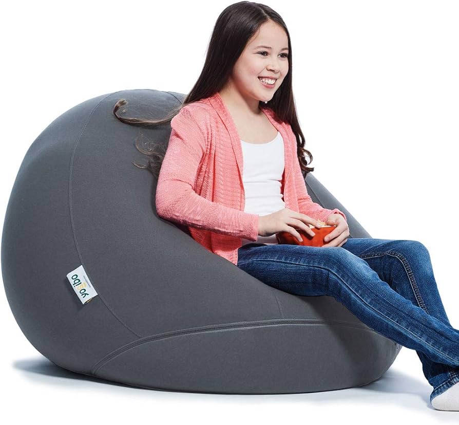 Amazon.co.jp: Yogibo Drop ヨギボー ドロップ ダークグレー ビーズ