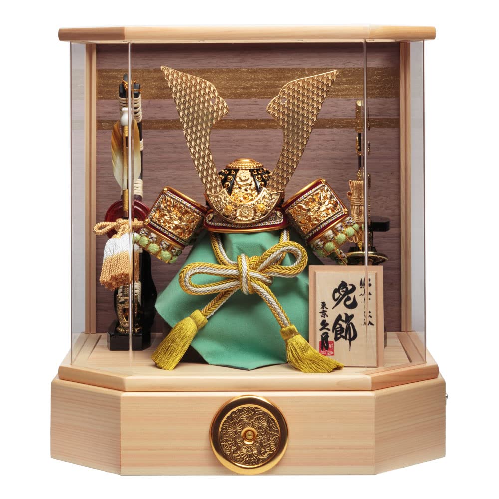 Amazon | 久月official 五月人形 兜ケース飾り 銘木シリーズ 檜