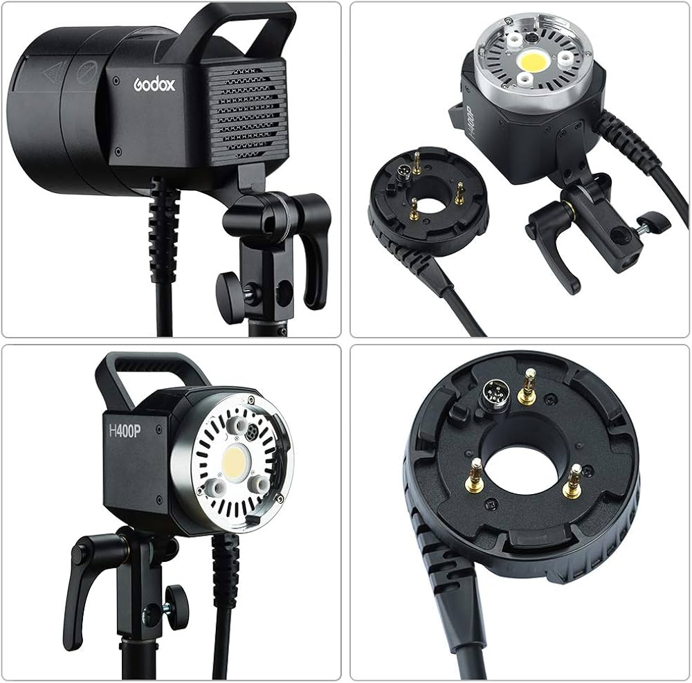 Amazon | GODOX H400P エクステンションフラッシュヘッド 分体式ヘッド