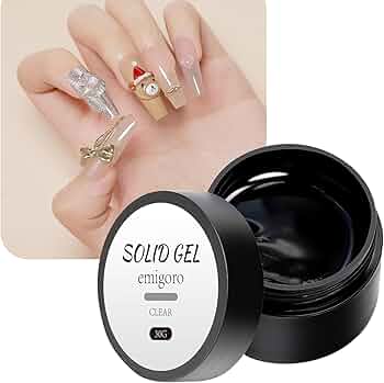 Amazon.co.jp: emigoro ジェルネイル ネイルチップ用グルー 粘土ジェル