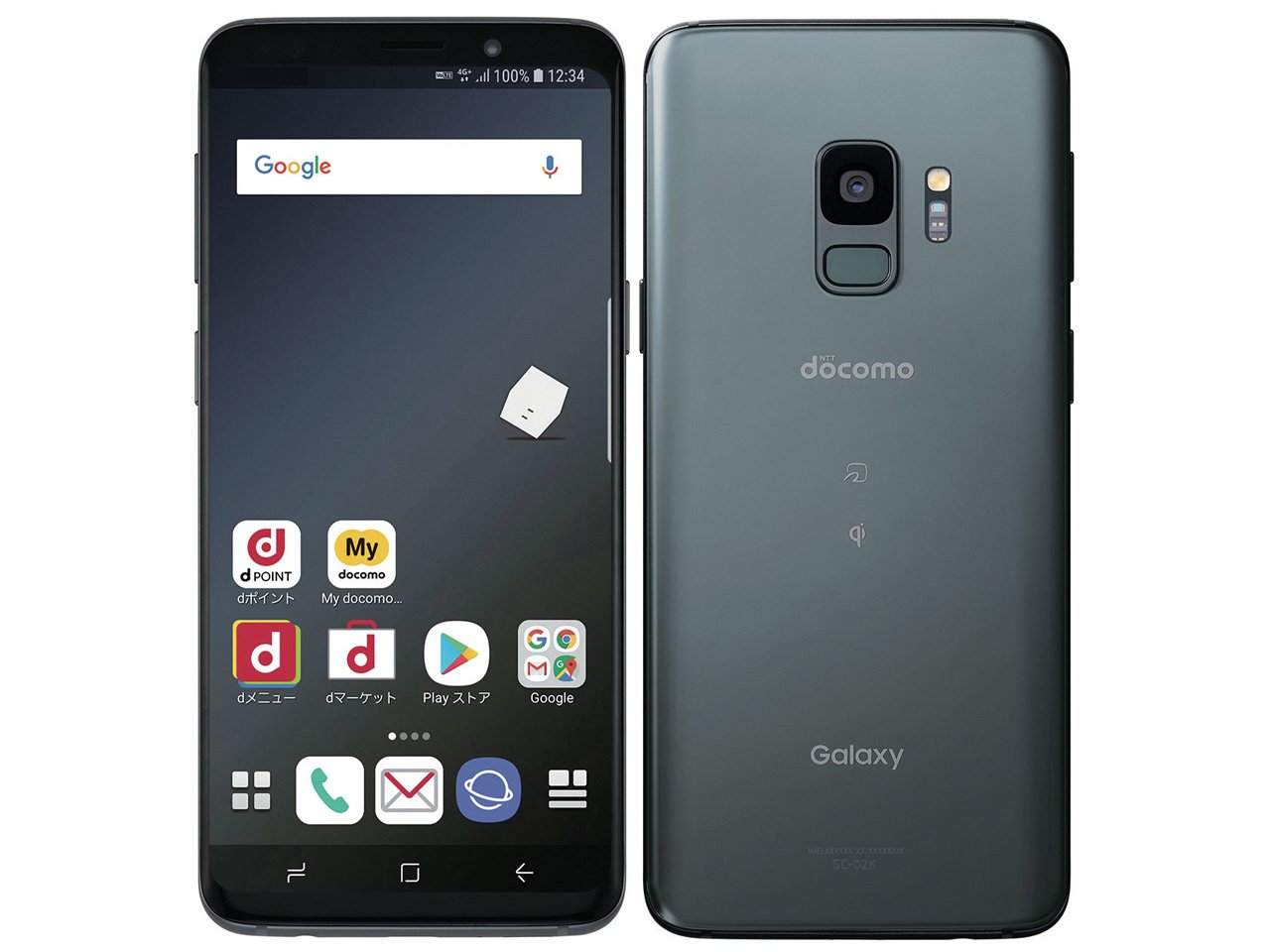 Amazon | docomo SC-02K Galaxy S9 Titanium Gray | エヌテイテイ