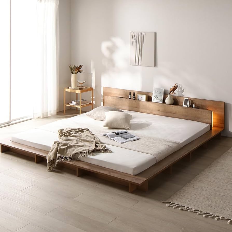 Amazon｜RASIK ベッド ステージタイプ セミダブル フレームのみ