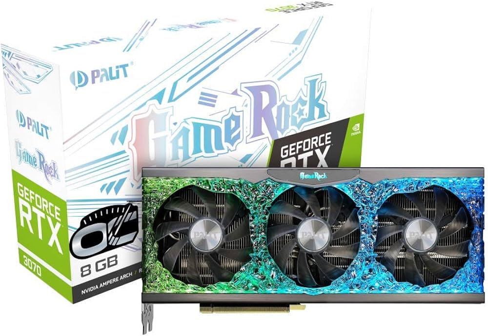 Amazon | Palit(パリット) GeForce RTX 3070 GameRock OC V1 8GB LHR版