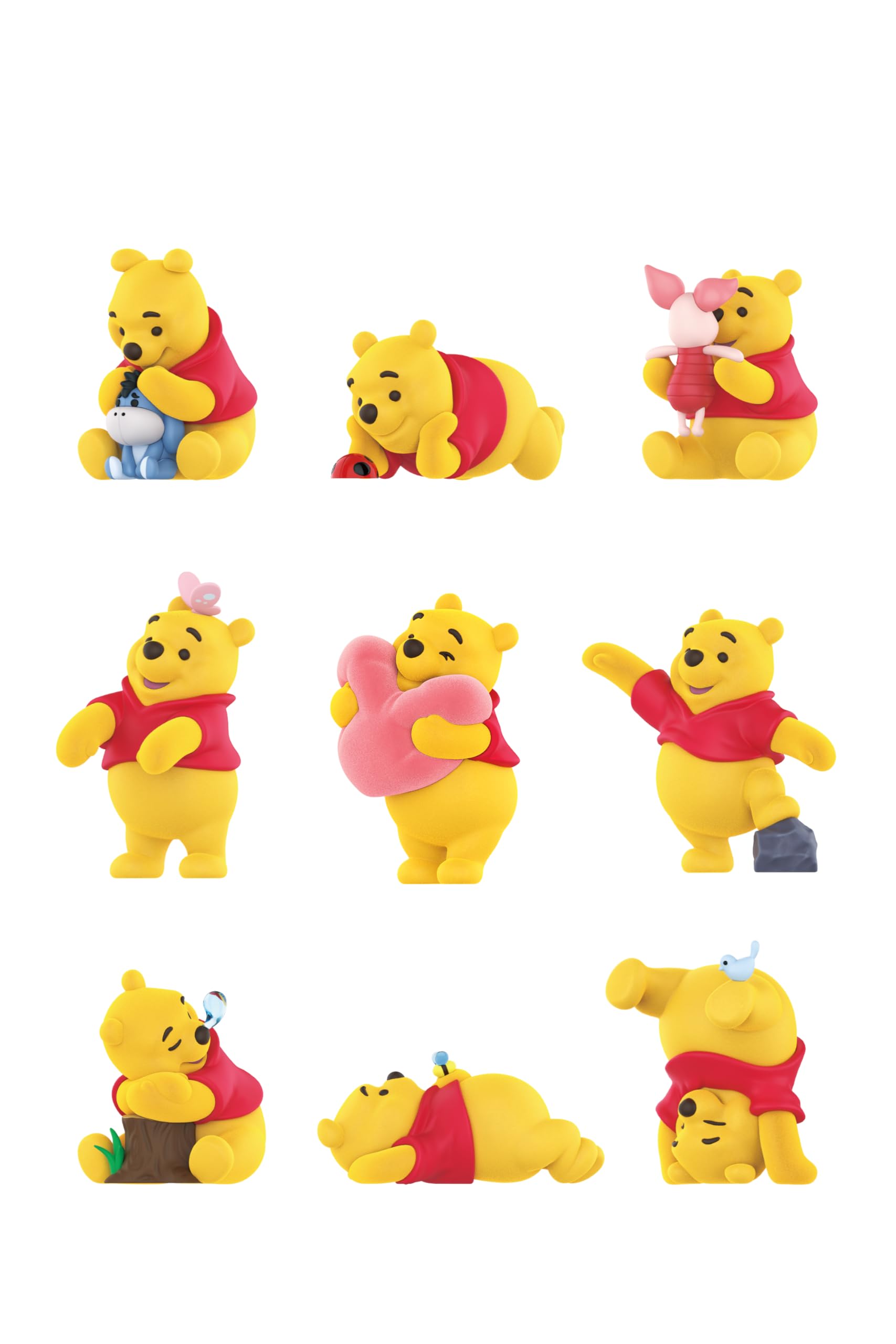 Amazon.co.jp: 52TOYS BLINDBOX ディズニー のんびりプーさん 8個入り