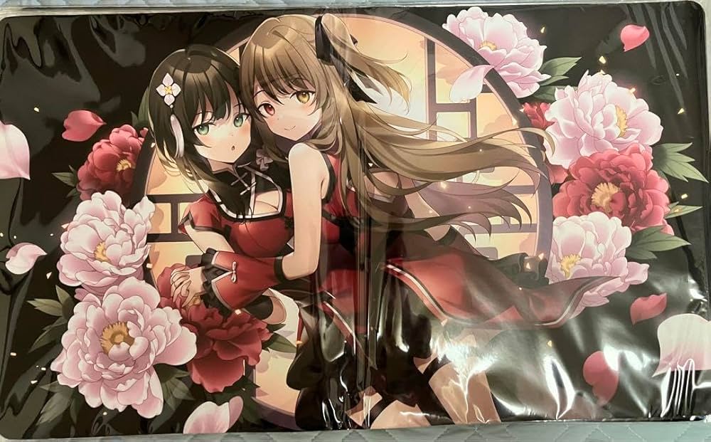 Amazon.co.jp: 郭神琳 王雨嘉 カードスリーブ プレイマットセット