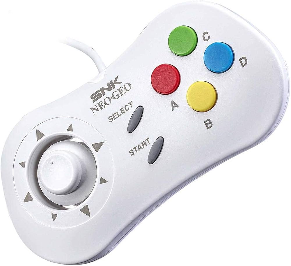 Amazon.com: NEOGEO Mini Console Official Control Pad: White