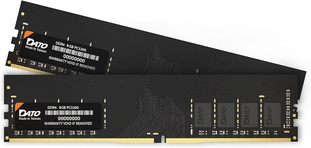 DATO 16GB (8GBx2) RAM, DDR4 3200MHz PC4-25600 CL22 1.2V 288-Pin
