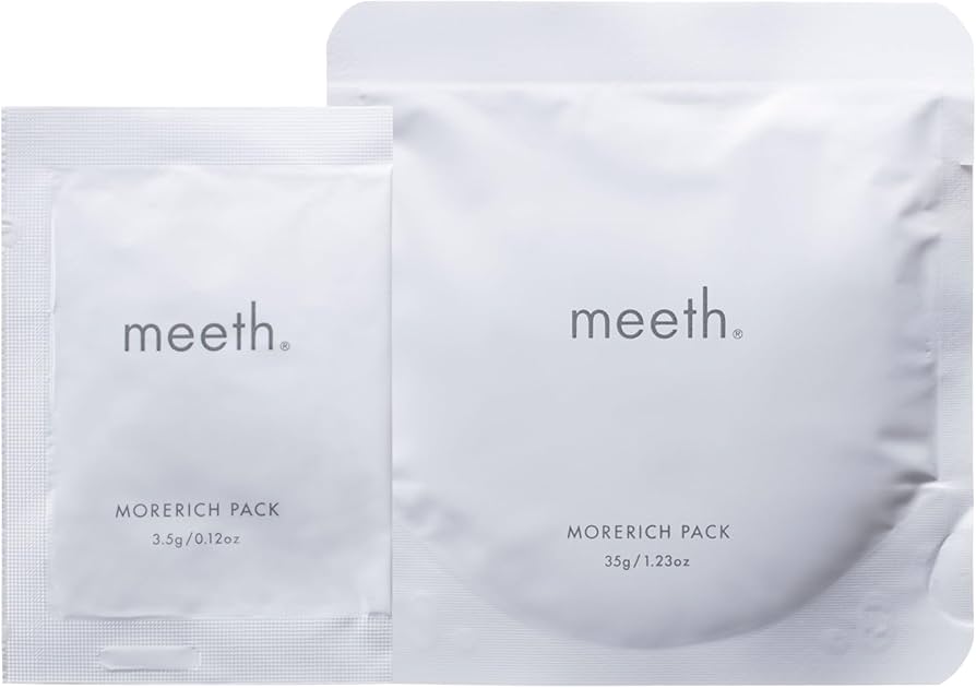 Amazon.co.jp: meeth(ミース) モアリッチパック 7回分〈炭酸ガスパック