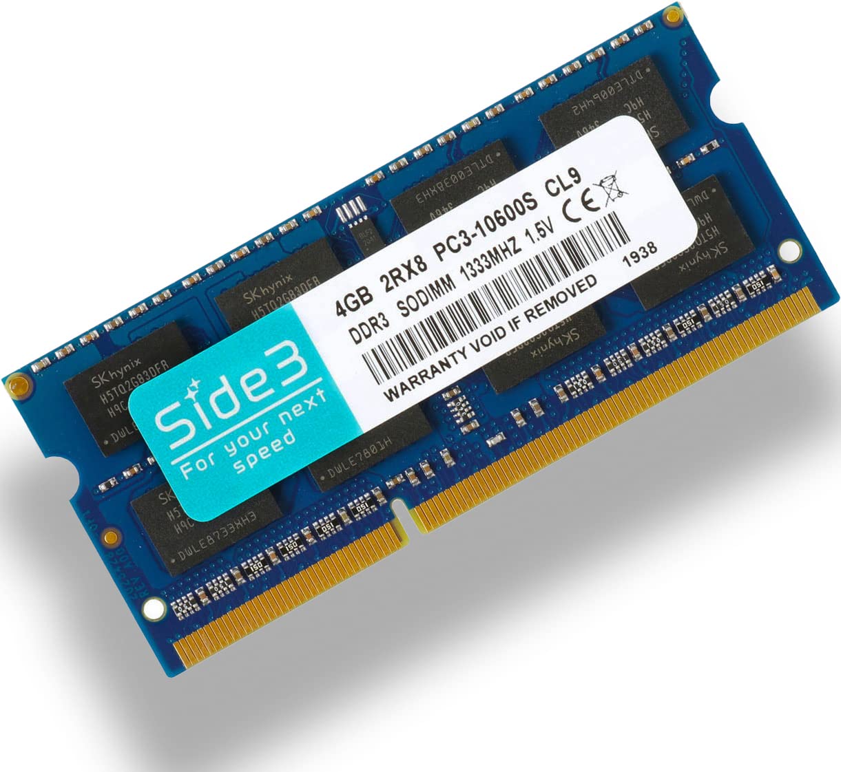 Amazon | Side3 富士通 FMV LIFEBOOK ノートPC用メモリ PC3-10600 4GB