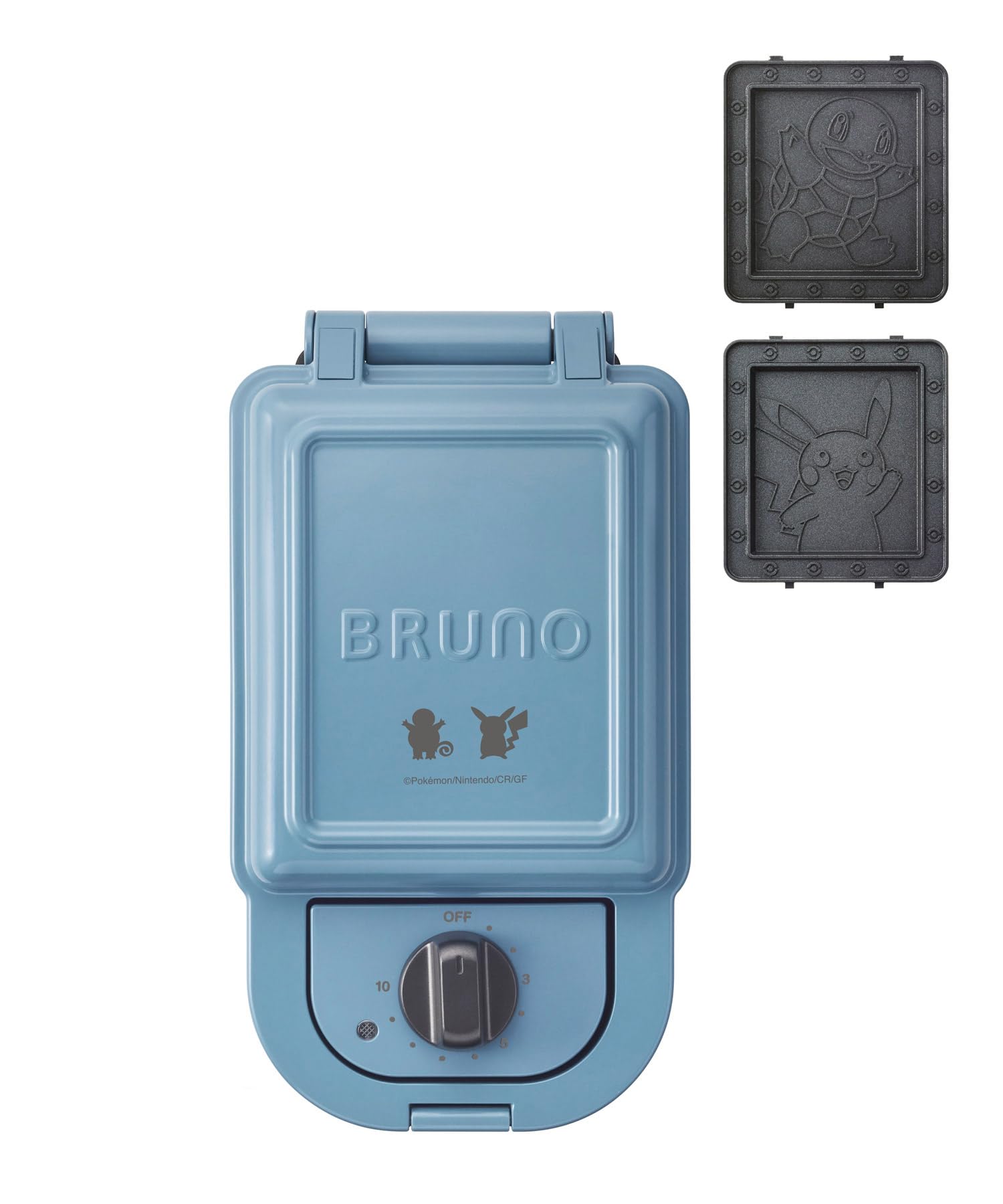 Amazon | BRUNO ポケモン ホットサンドメーカー シングル 電気 耳まで