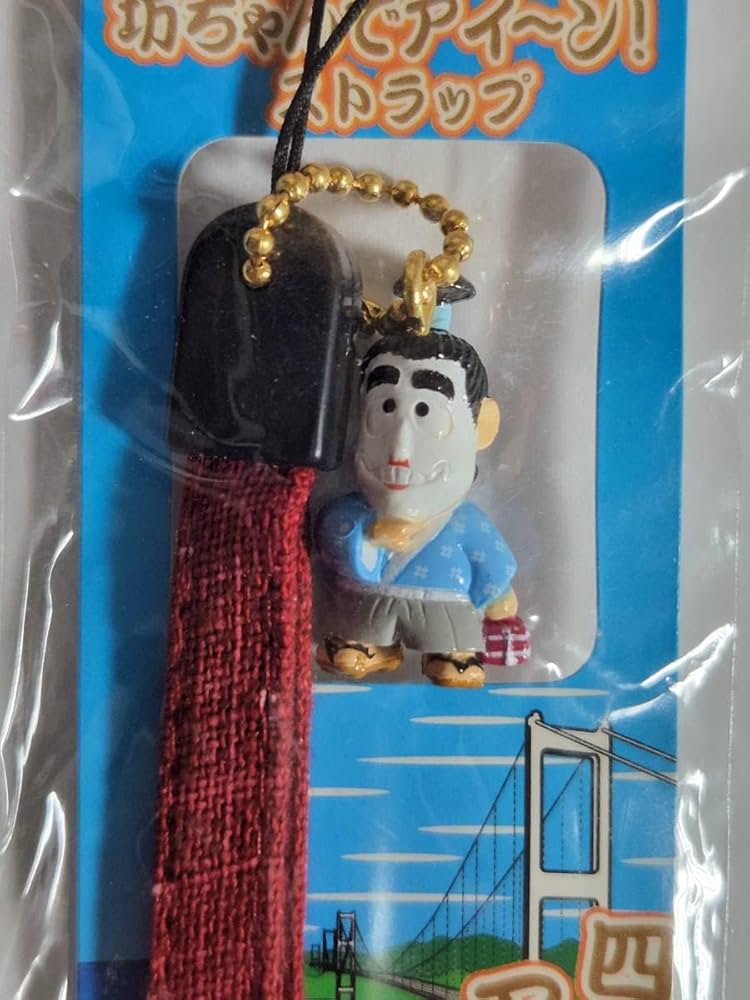 Amazon.co.jp: 四国限定 志村けんのバカ殿様 坊っちゃん ストラップ 赤
