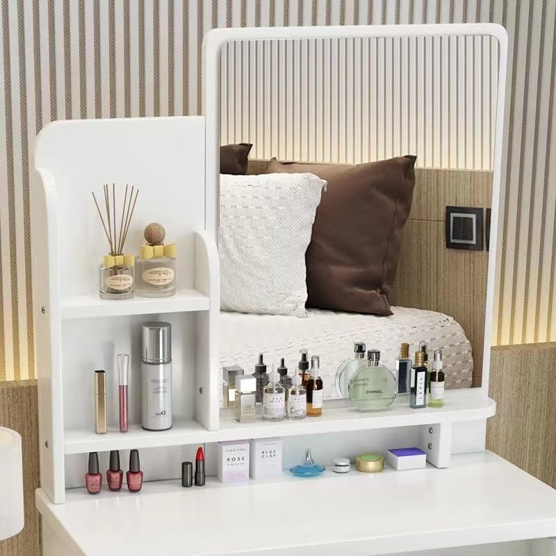 Amazon｜UKewei ドレッサー 化粧台 鏡台 梳妆台 化妆台 化妆桌｜鏡台