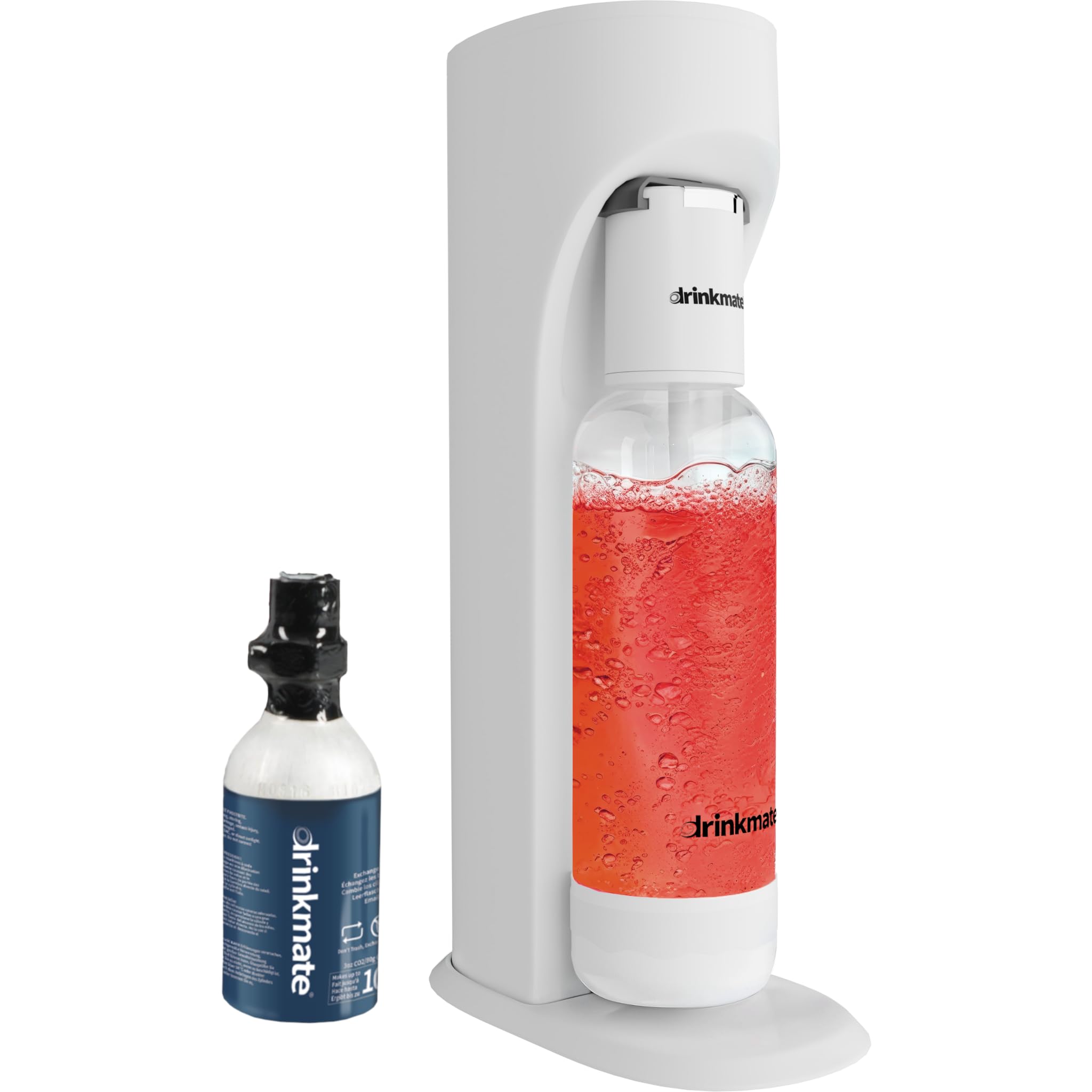 Amazon.com: Drinkmate Carbonated Beverage Maker with 3 oz Test