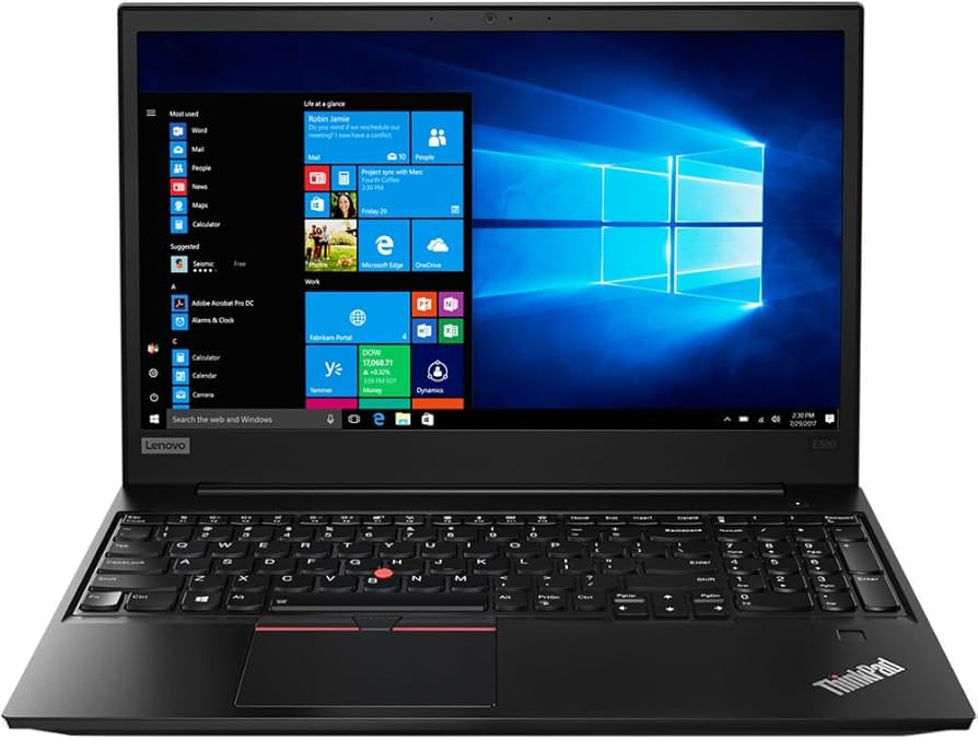 Amazon.com: Lenovo ThinkPad E580 15.6 inch High Performance