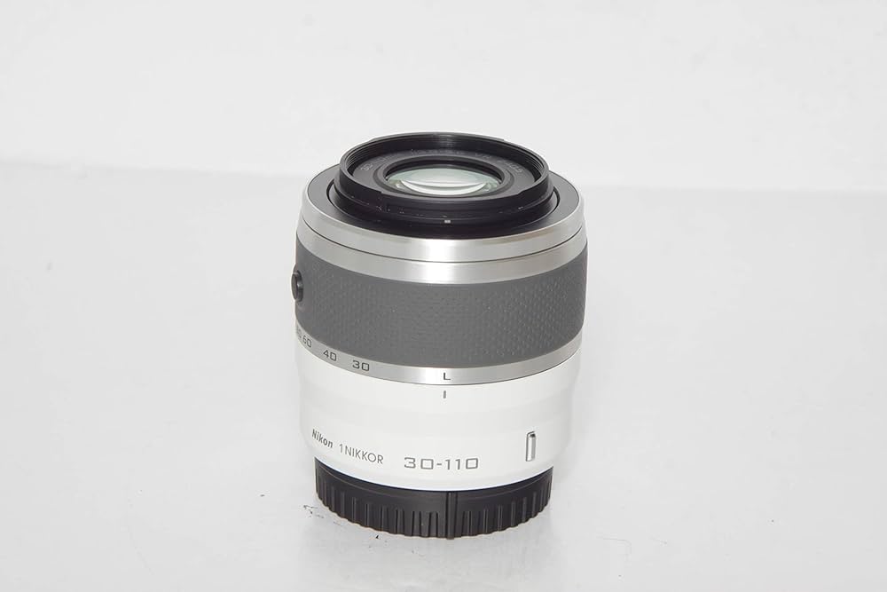 Amazon.co.jp: Nikon 30-110mm f/3.8-5.6 1 NIKKORレンズ/ホワイト