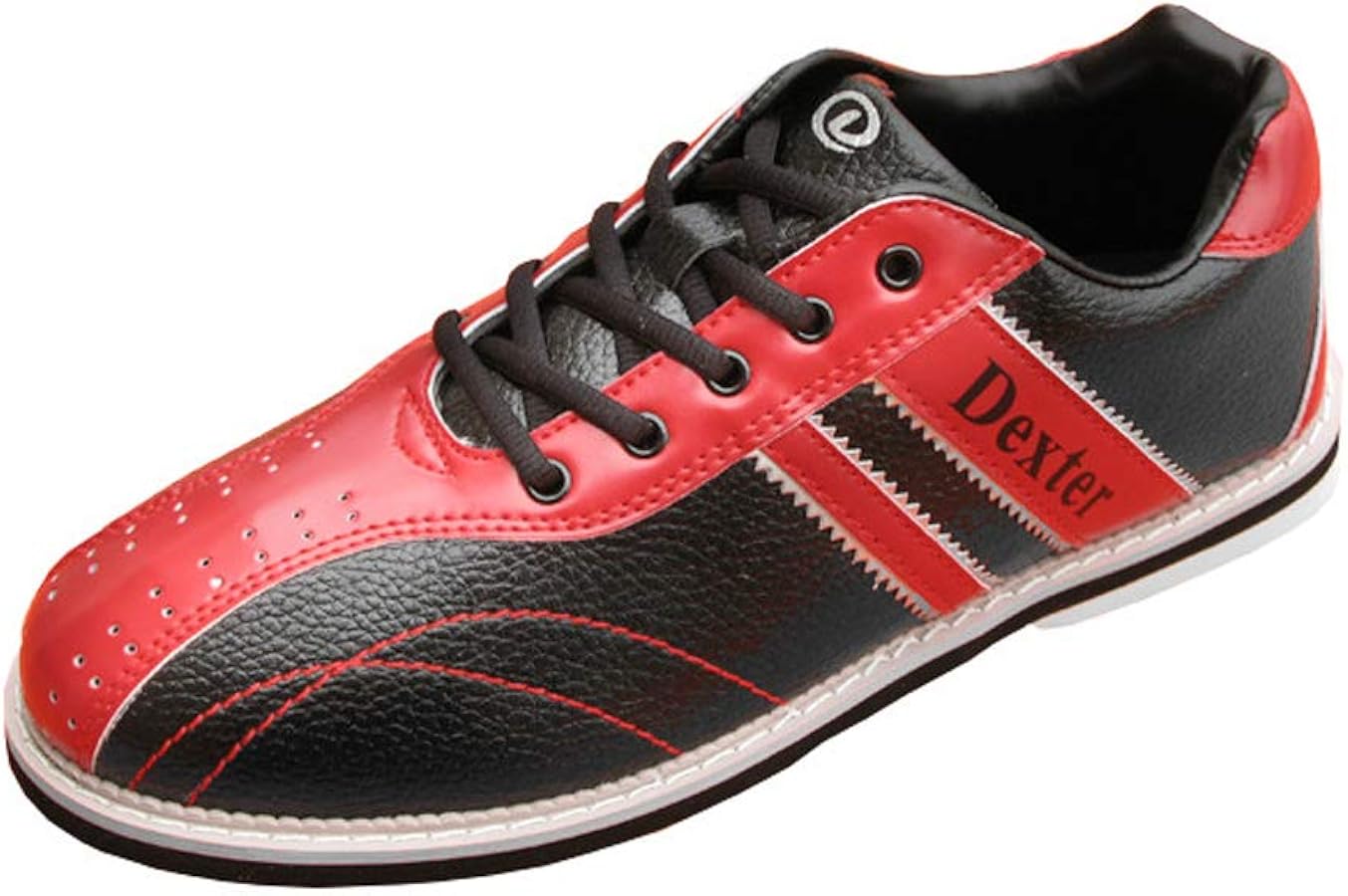 Amazon | （デクスター） ボウリングシューズ Ds38 ブラック・レッド