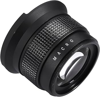 Amazon | 58MM 0.35x 魚眼広角レンズクローズアップアタッチメント