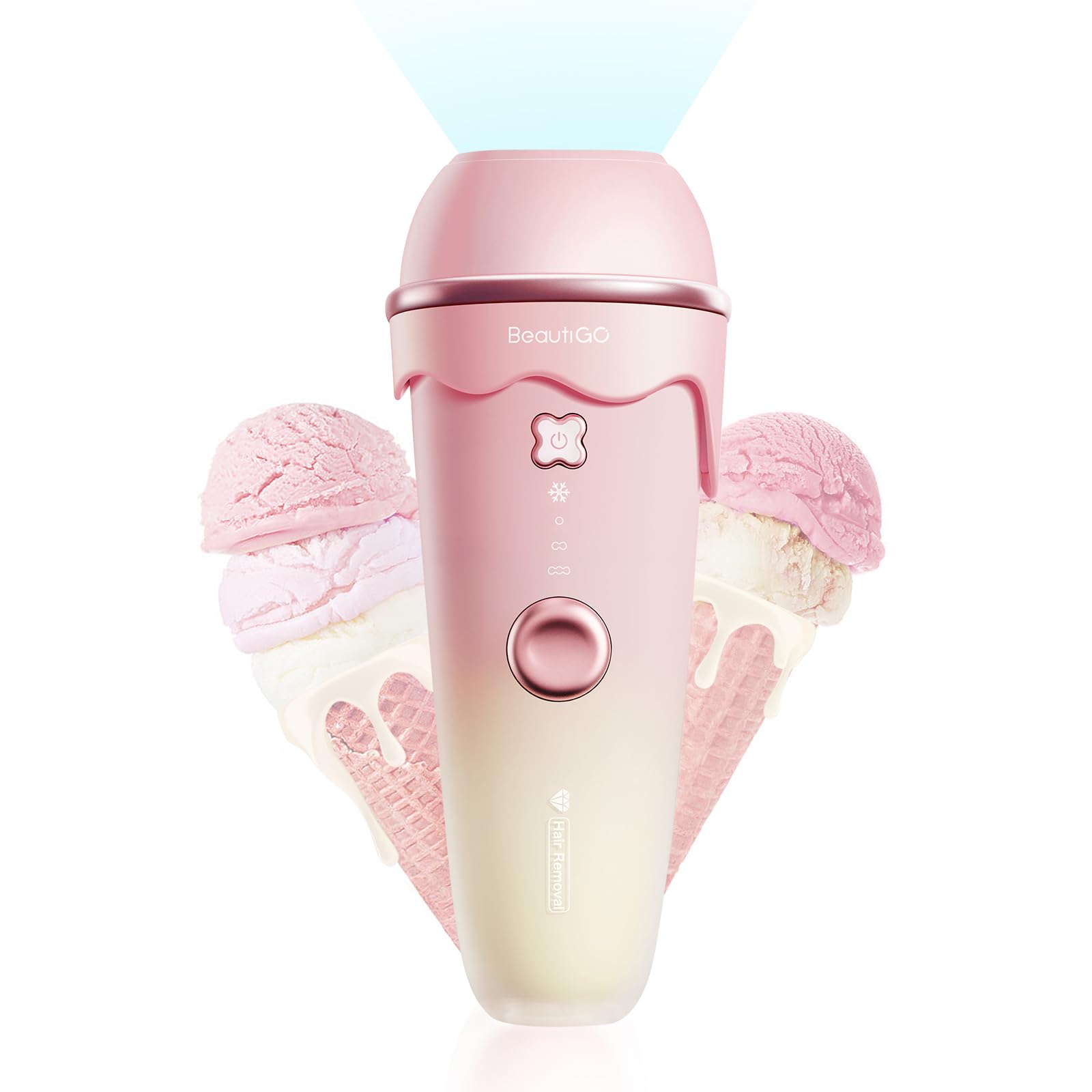 Amazon | Yete（エイティー）脱毛器 レディー脱毛器 冷感脱毛 IPL光