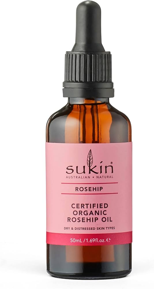 Amazon.com : Sukin Certified Organic Rosehip Oil, 1.69 Ounces