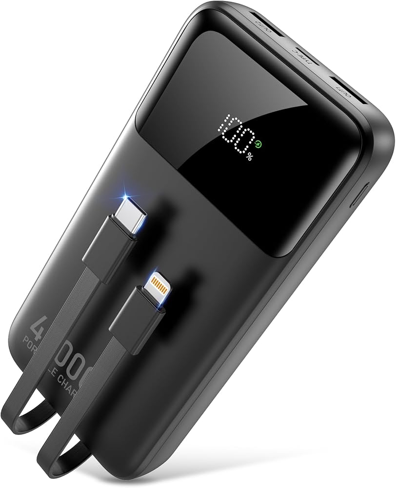 Amazon | モバイルバッテリー 大容量 40000mAh【2026新型・5台同時充電