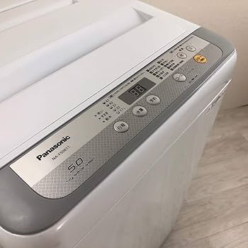 Amazon.co.jp: NA-F50B11-S(シルバ-) 全自動洗濯機 上開き 洗濯5kg