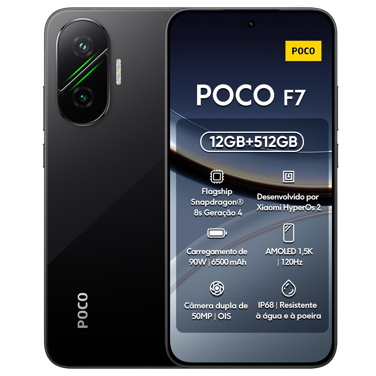 Amazon | 【SIMフリー】Xiaomi POCO F7 | 5G | 12+512 GB | グローバル