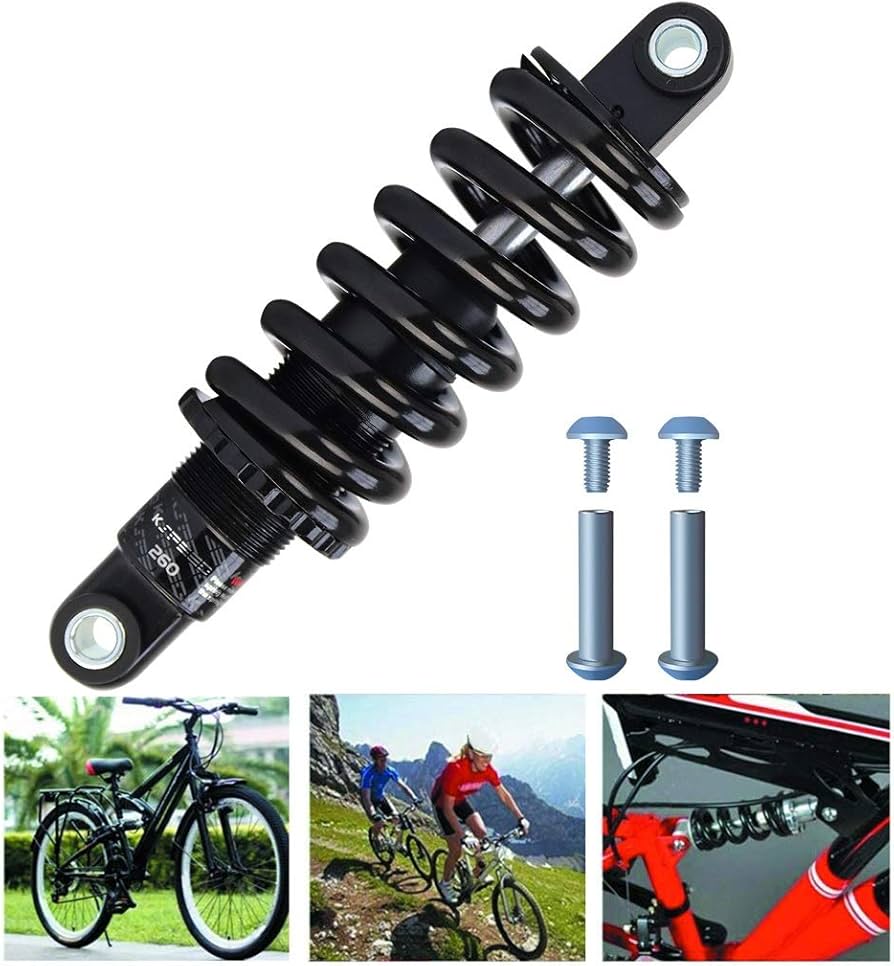 Amazon.co.jp: マウンテンバイクリアショックアブソーバー165mm