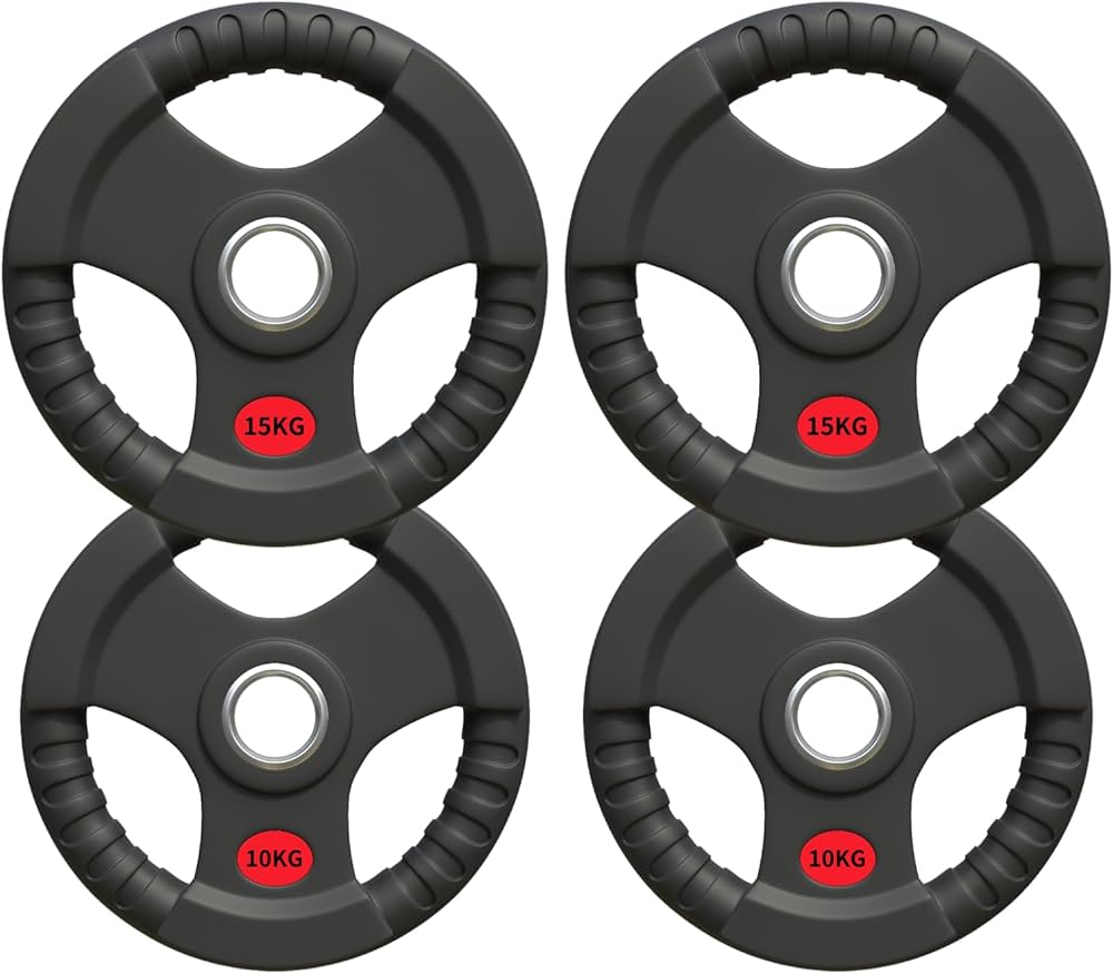 Amazon.co.jp: □大手24時間ジムも導入□ラバープレート 計50kgセット