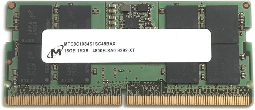Amazon.co.jp: Micron SODIMM 16GB DDR5 4800 PC5 1Rx8