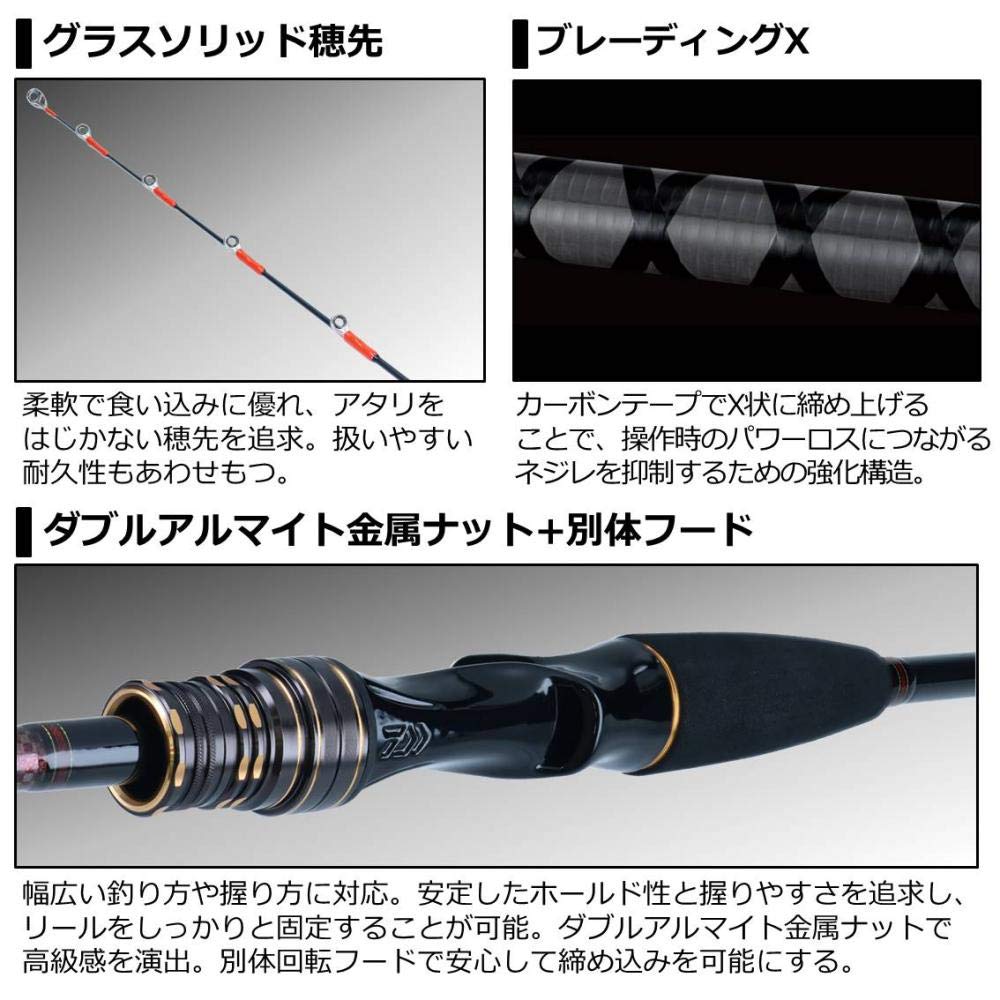 Amazon | ダイワ(DAIWA) 20 ライトヒラメX M-240・R | ダイワ(DAIWA