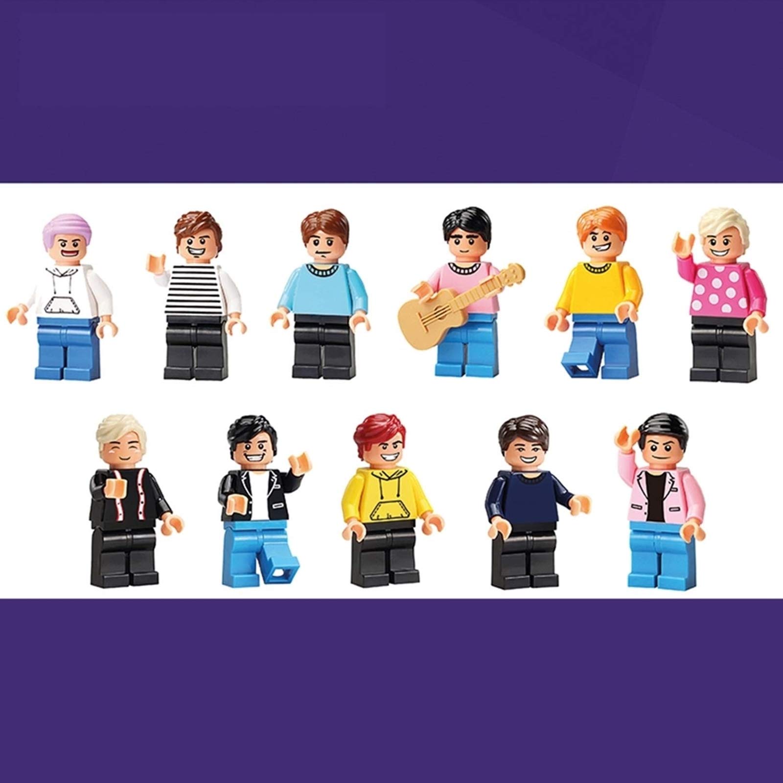 Oxford Wanna One Go Zero Base Building Kit (890 Pieces) Including