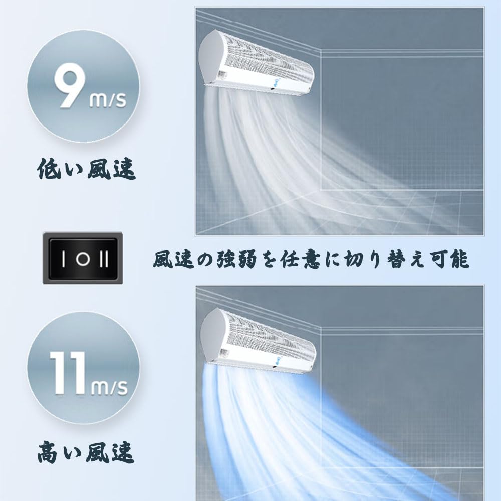 Amazon.co.jp: エアカーテン，リモコンエアカーテン，換気扇，商業用