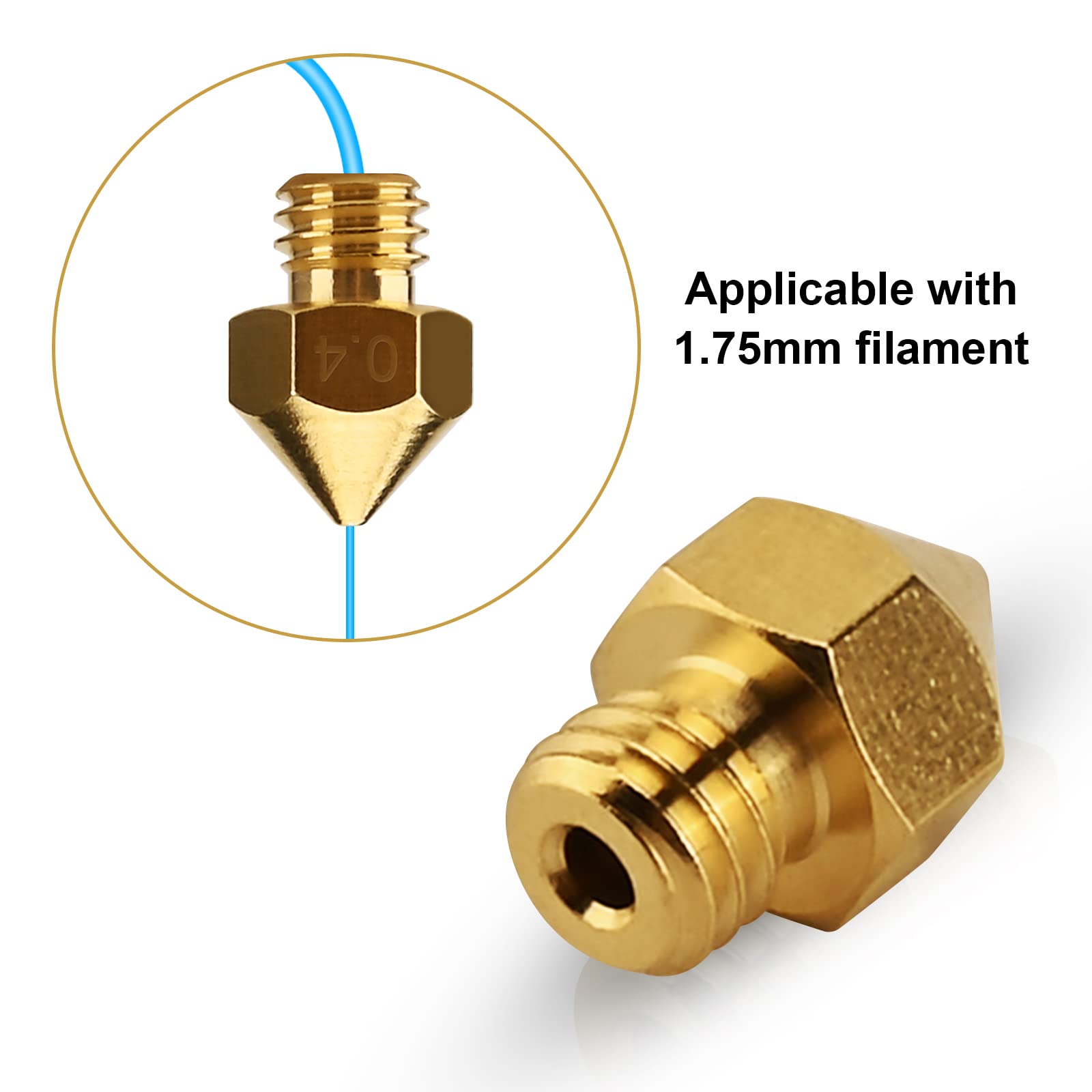 Amazon.co.jp: ENTINA Tina2Basic専用3Dプリンターノズル 交換可能な3d