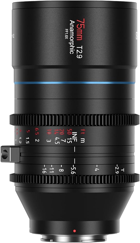 Amazon.com : SIRUI 75mm T2.9 1.6X Full-Frame Anamorphic Lens