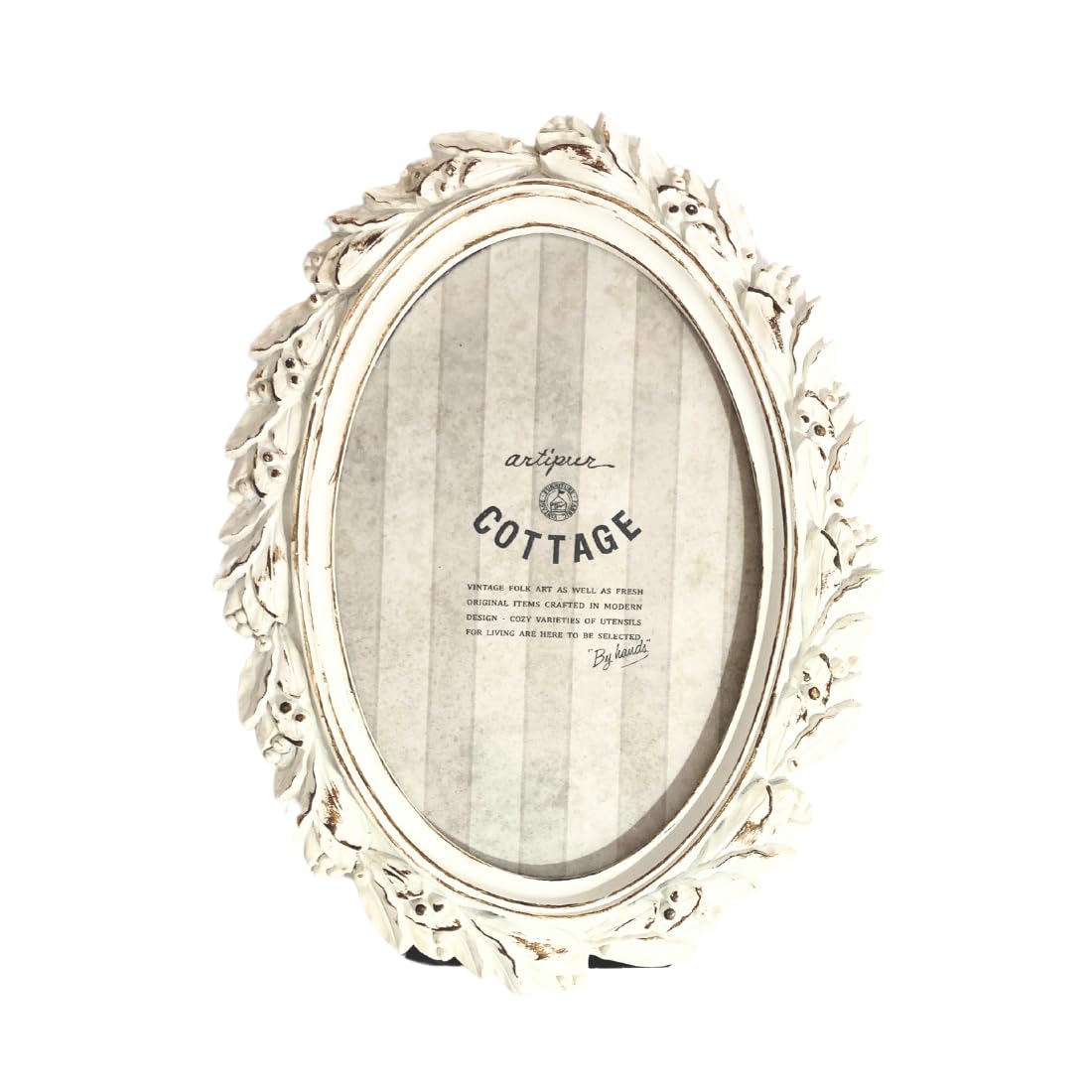 Amazon.co.jp: M-2220 オーバルリーフ フォトフレーム 14.5×高20cm