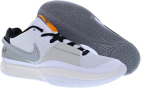 Amazon.com | nike Ja 1 Men's Basketball Shoes White/LT Smoke Grey