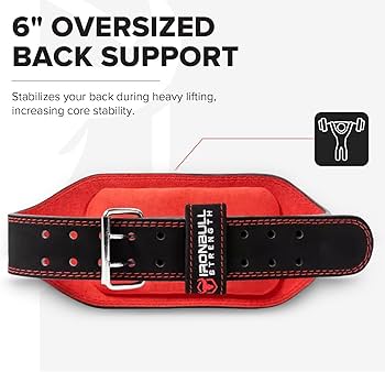 Amazon | Iron Bull Strength トレーニングベルト 6インチパッド入り