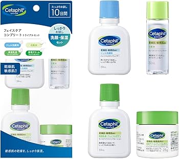 Amazon.co.jp: セタフィル フェイスケアコンプリートトライアルセット