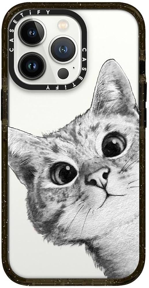 CASETiFY iPhone13mini 黒猫スマホケース Amazon.com: CASETiFY Mirror