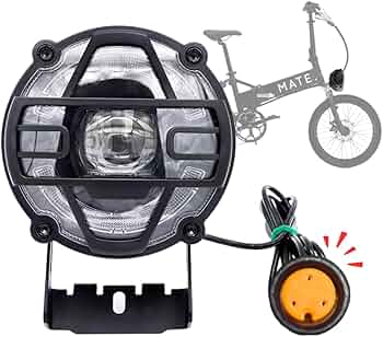 Amazon.co.jp: MATE X 用 Eバイク ライト 電動アシスト自転車 ファット