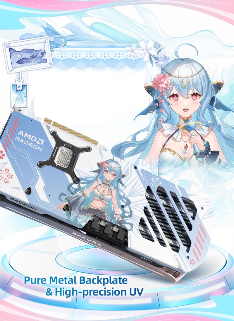 Amazon | Yeston Sakura Atlantis Radeon RX 9070 XT 16G GDDR6 256bit