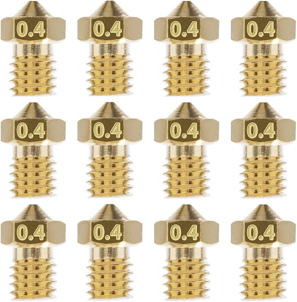 Amazon.co.jp: LIKENNY 3Dプリンター ノズル 交換 プリントヘッド 真鍮