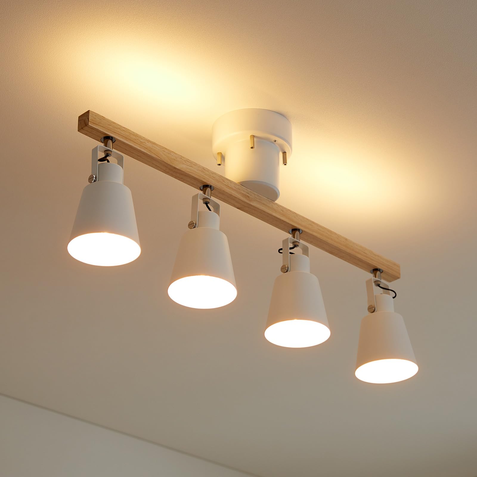 Amazon.co.jp : LOWYA ロウヤ シーリングライト 4灯 led スポット