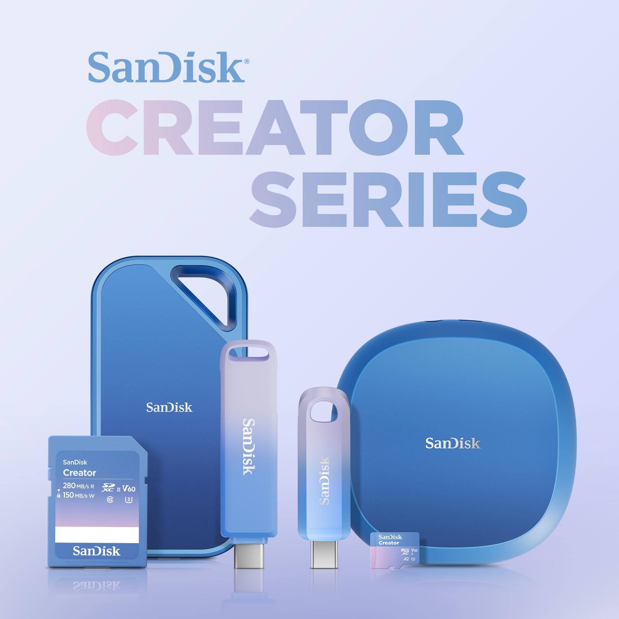 Amazon | SanDisk 1TB Creator Pro ポータブル SSD - 最大2000MB/秒